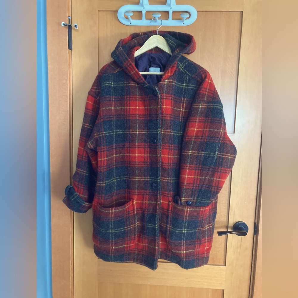 Esprit VINTAGE wool oversized jacket